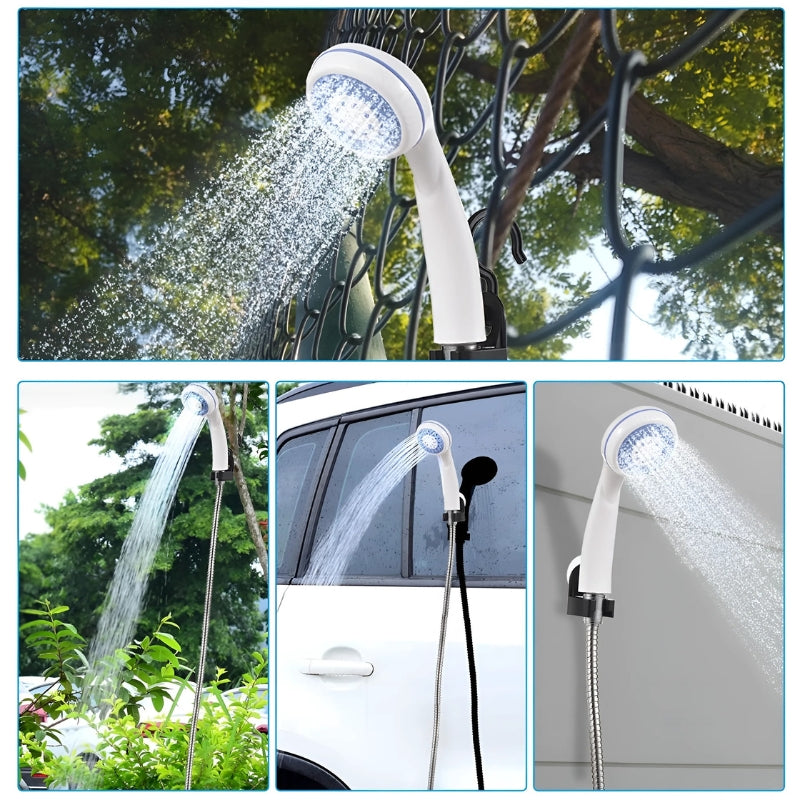 50% KORTING | OutdoorShower™ - Draagbare camping douche set met USB oplaadstation [Laatste dag korting]