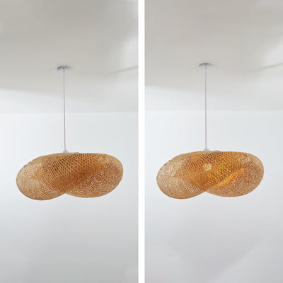 Muto -  Design Bamboo LED Hanglamp