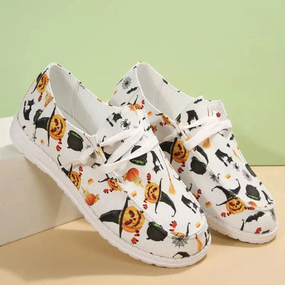 Creatieve Halloween-Printschoenen