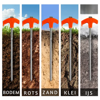 Tentharingen | Grondankers Inschroefbaar