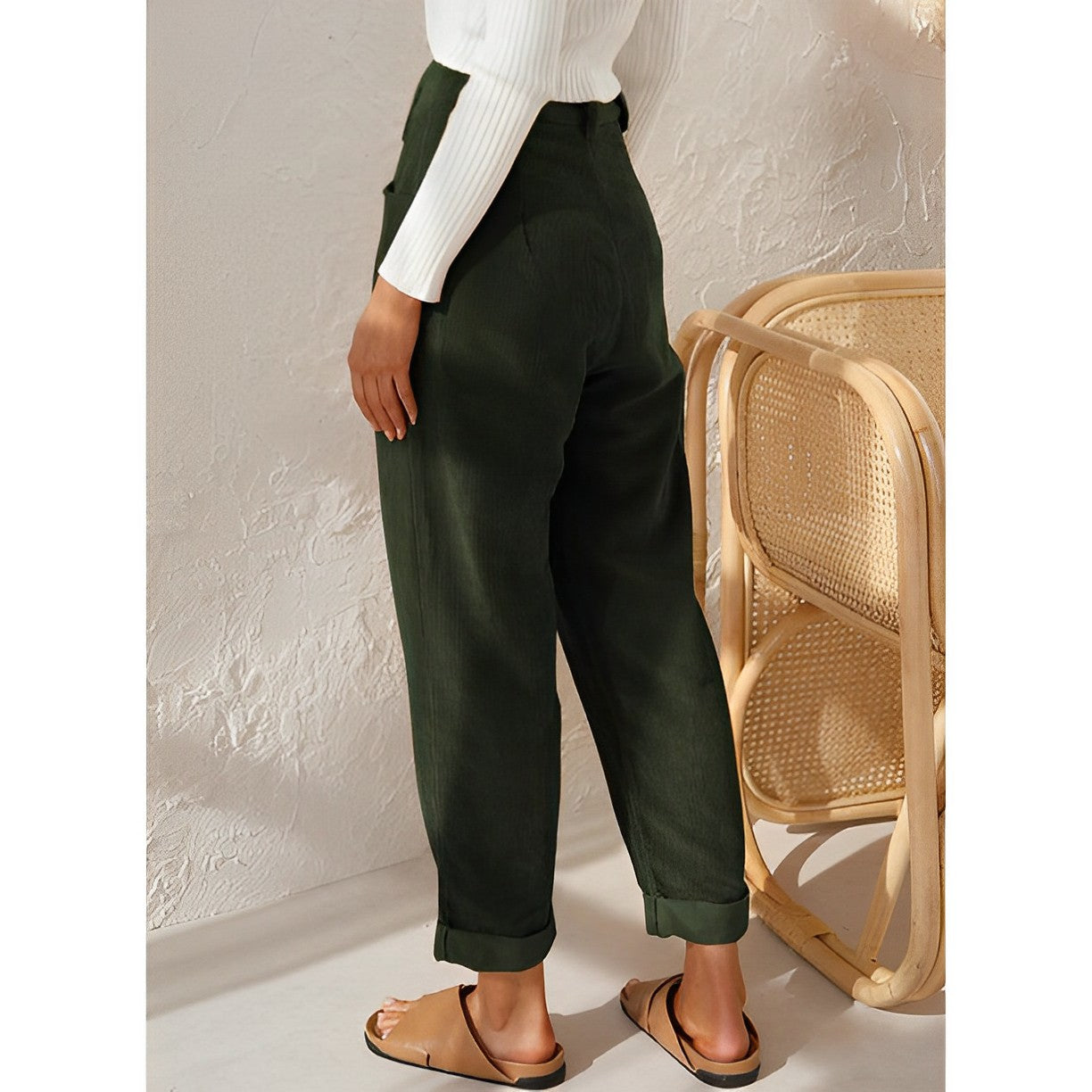 Camilla™ - Trendy en High-Waist Ribbroek