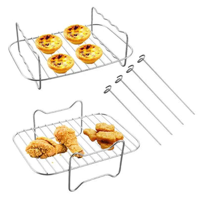 1+1 GRATIS | FryerRack™ - Grillrooster voor Air Fryer [Laatste dag korting]