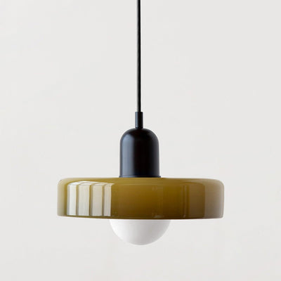 Bauhaus Hanglamp | Gekleurd Glas