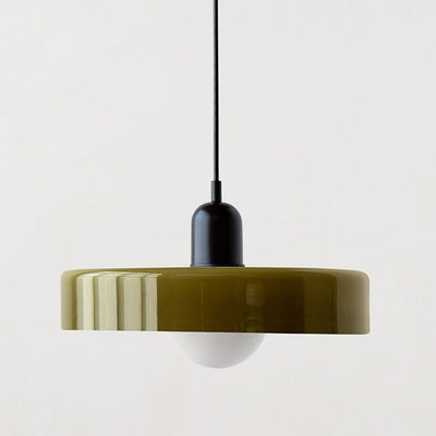 Bauhaus Hanglamp | Gekleurd Glas