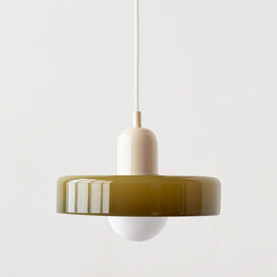 Bauhaus Hanglamp | Gekleurd Glas