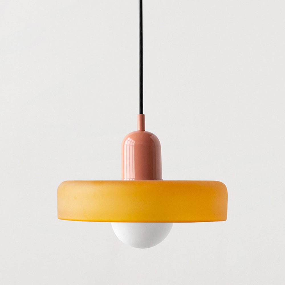 Bauhaus Hanglamp | Gekleurd Glas