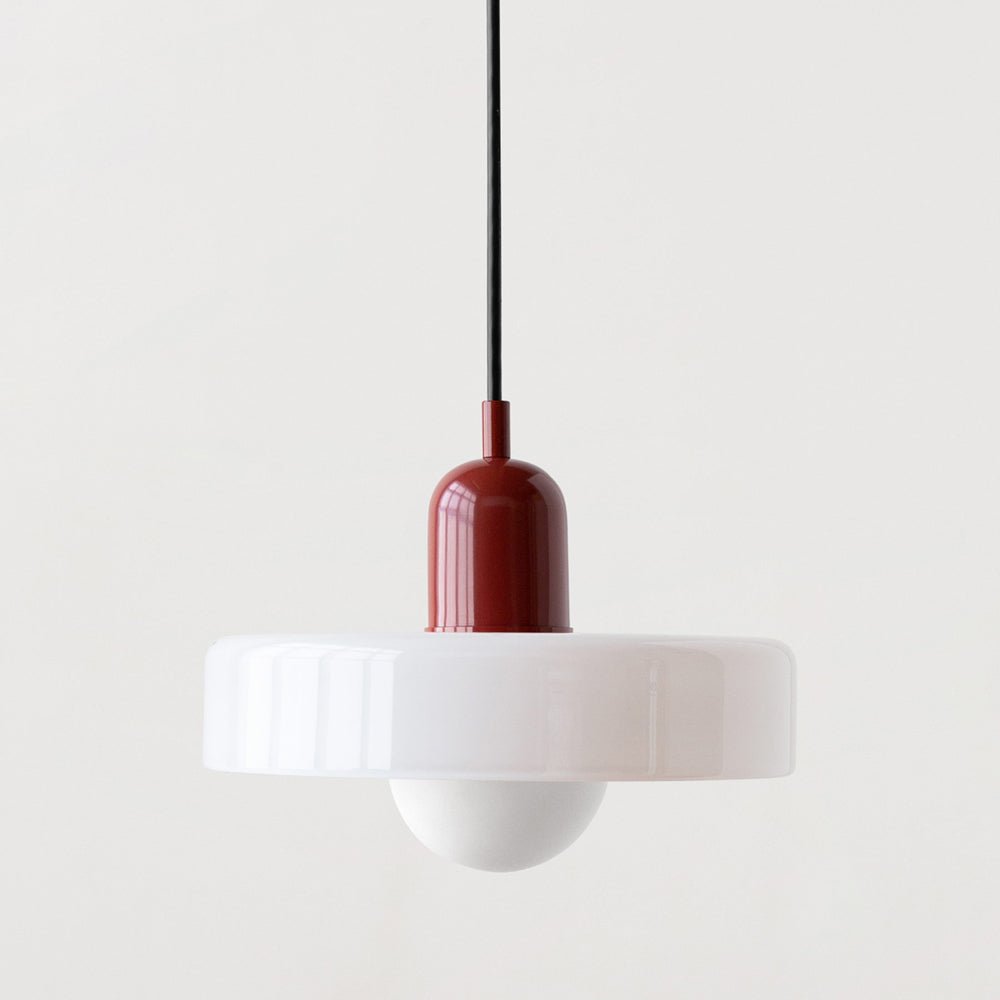 Bauhaus Hanglamp | Gekleurd Glas