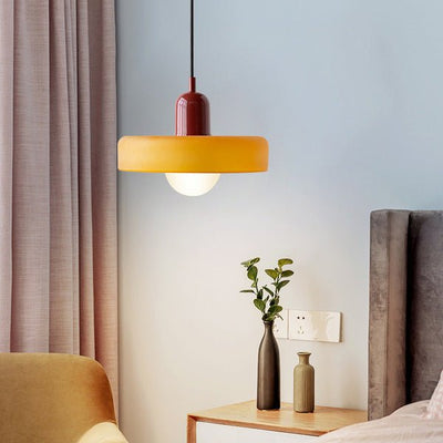 Bauhaus Hanglamp | Gekleurd Glas