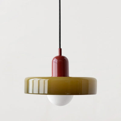 Bauhaus Hanglamp | Gekleurd Glas