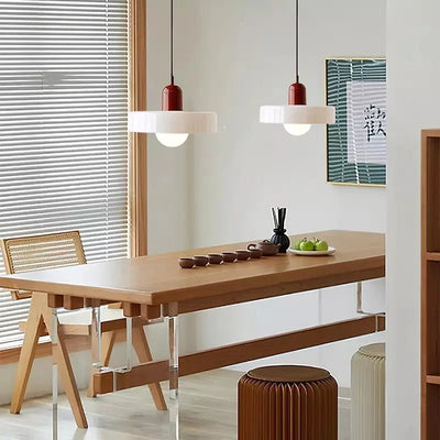 Bauhaus Hanglamp | Gekleurd Glas