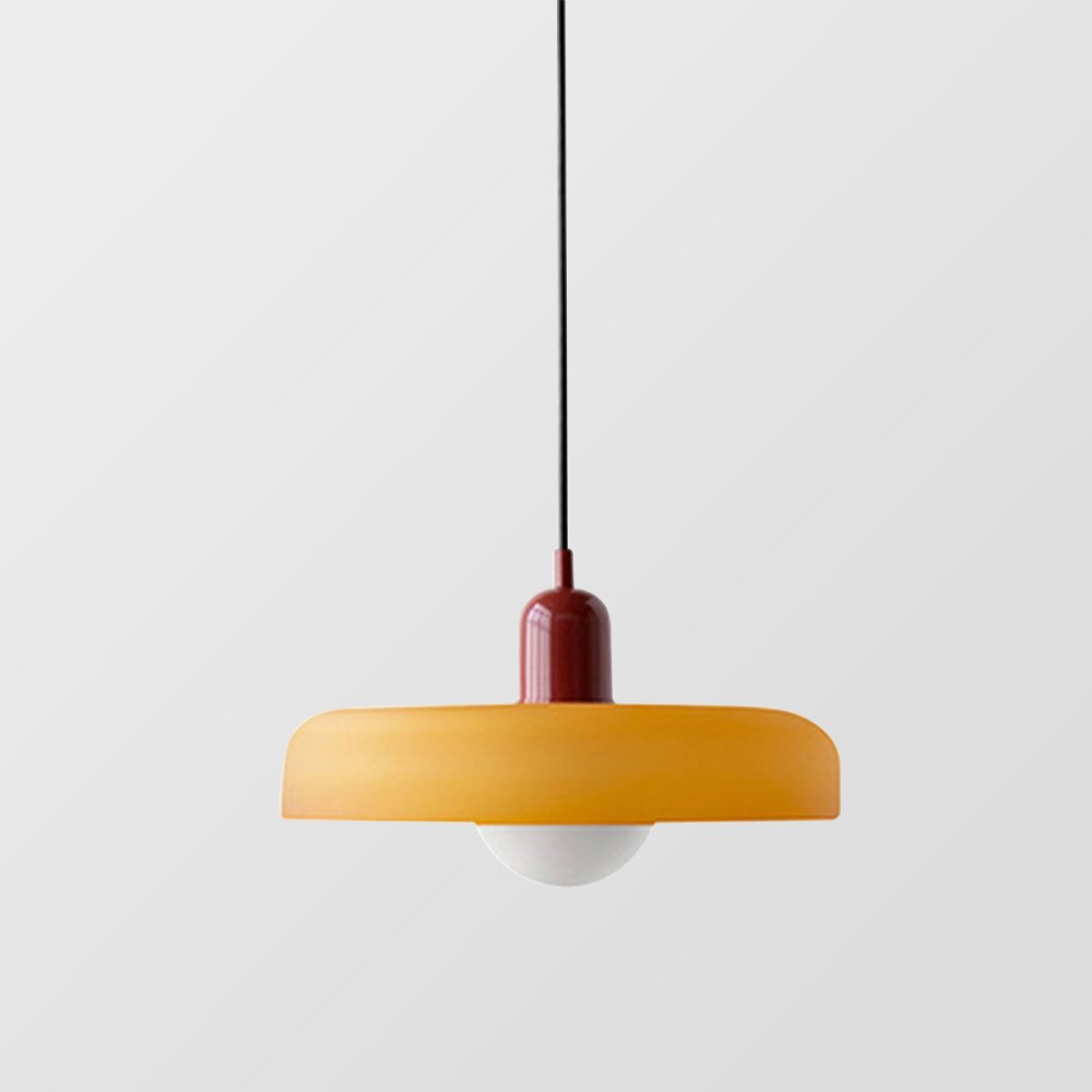 Bauhaus Hanglamp | Gekleurd Glas