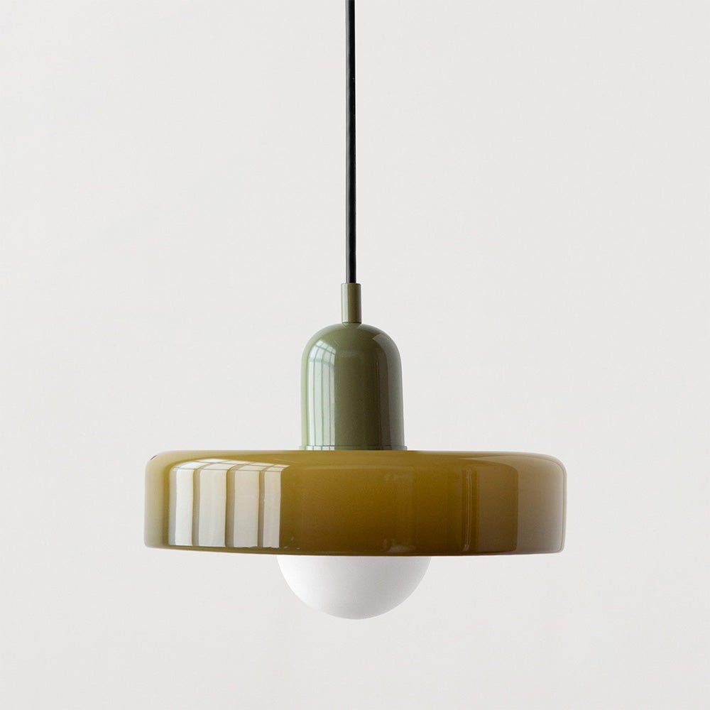 Bauhaus Hanglamp | Gekleurd Glas