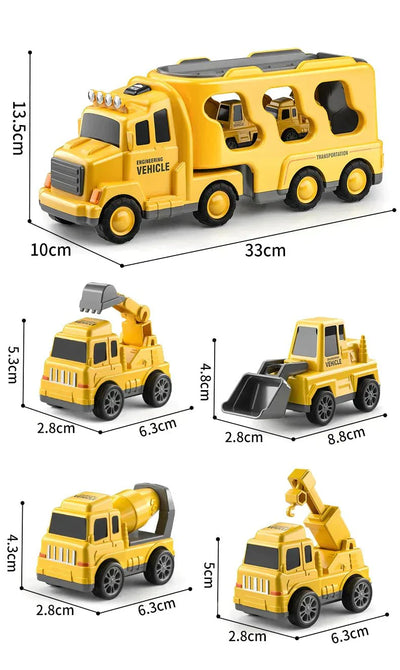 BigTrucks™ | Kindervrachtwagenset incl. 6 GRATIS extra voertuigen!