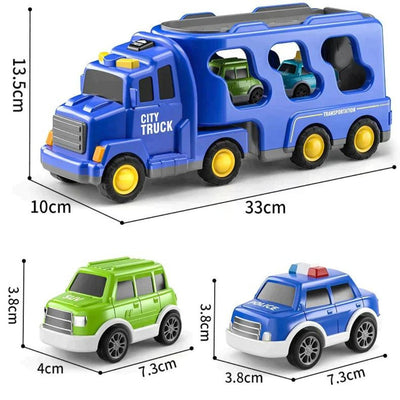 BigTrucks™ | Kindervrachtwagenset incl. 6 GRATIS extra voertuigen!