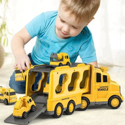 BigTrucks™ | Kindervrachtwagenset incl. 6 GRATIS extra voertuigen!