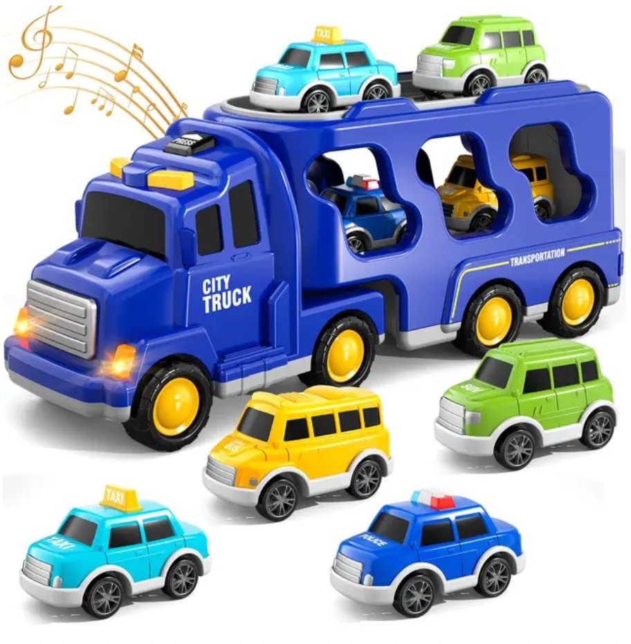 BigTrucks™ | Kindervrachtwagenset incl. 6 GRATIS extra voertuigen!