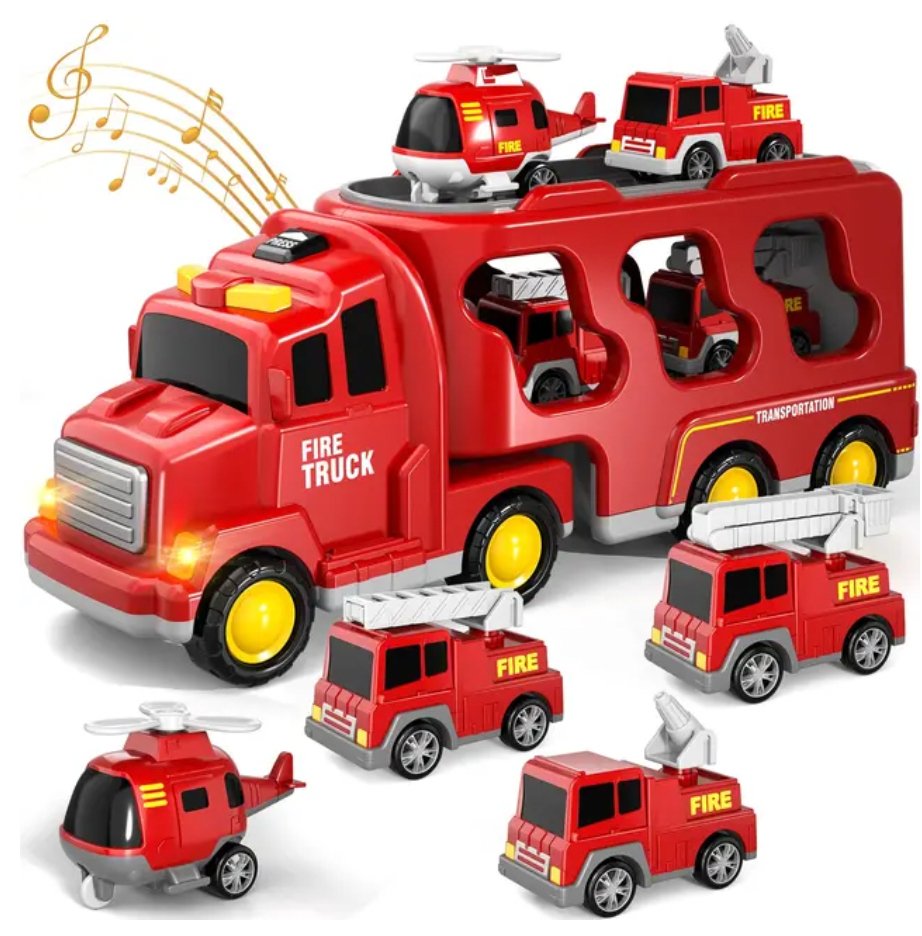 BigTrucks™ | Kindervrachtwagenset incl. 6 GRATIS extra voertuigen!