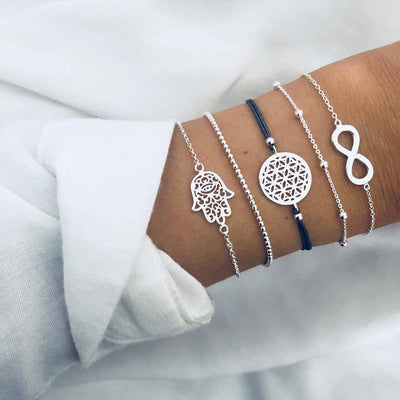 Boho Handgemaakte Armbanden Set