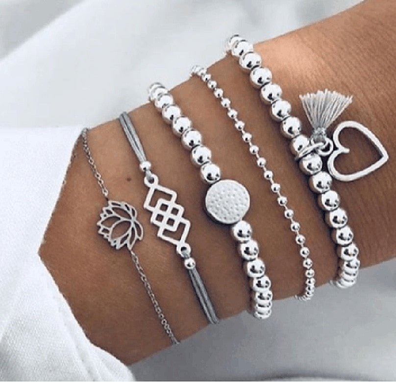 Boho Handgemaakte Armbanden Set