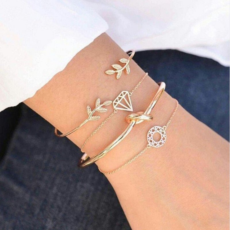 Boho Handgemaakte Armbanden Set