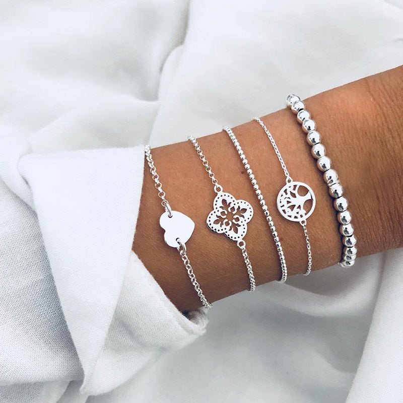 Boho Handgemaakte Armbanden Set