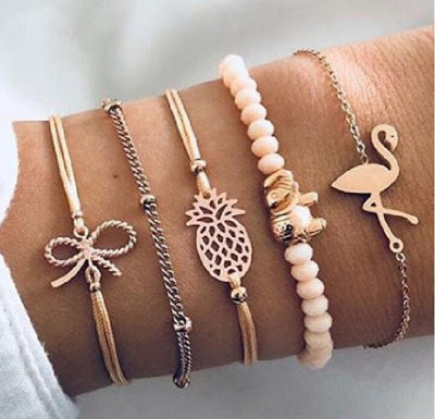 Boho Handgemaakte Armbanden Set