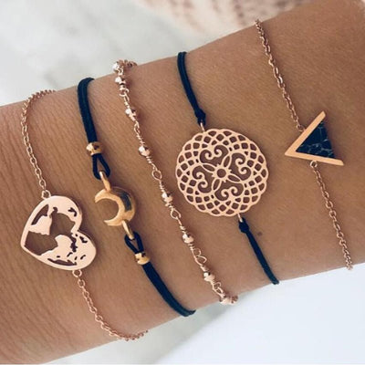 Boho Handgemaakte Armbanden Set