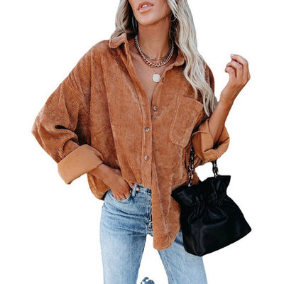 Camilla™ -  Corduroy Oversized Blouse