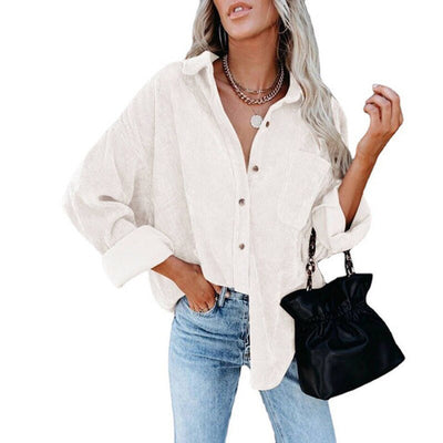 Camilla™ -  Corduroy Oversized Blouse