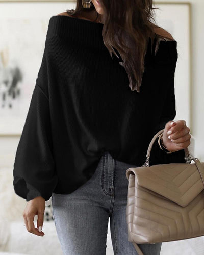 Camilla™ -  Lange Oversized Off Shoulder Top