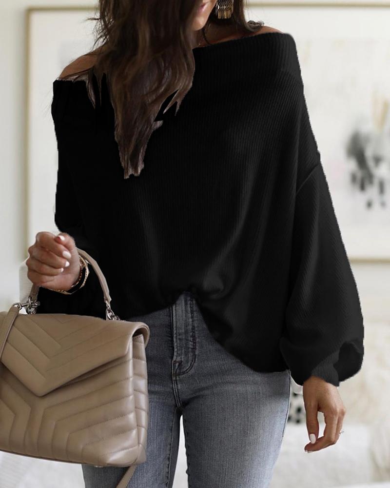 Camilla™ -  Lange Oversized Off Shoulder Top