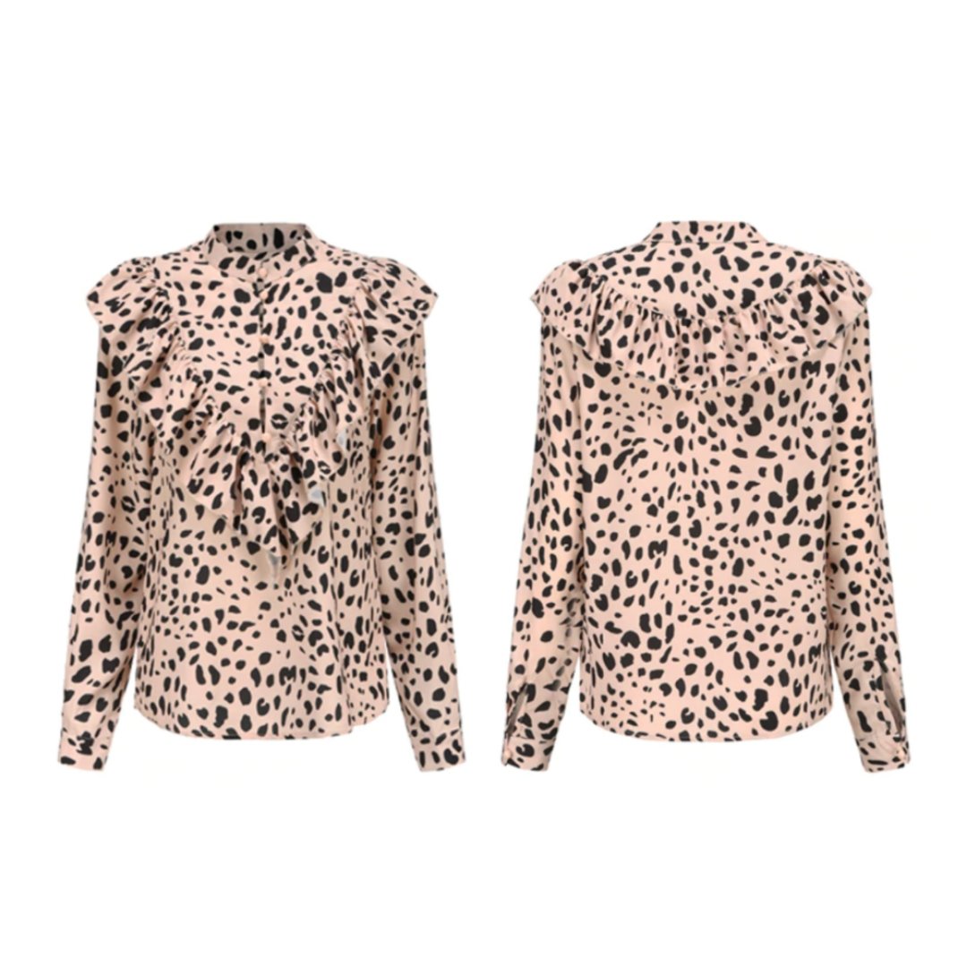 Camilla™ - Panter Blouse | Sexy & Stijlvol het Nieuwe Jaar in