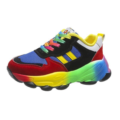 Camilla® - Trendy Regenboog Sneakers