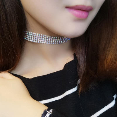 Choker in verschillende maten en kleur