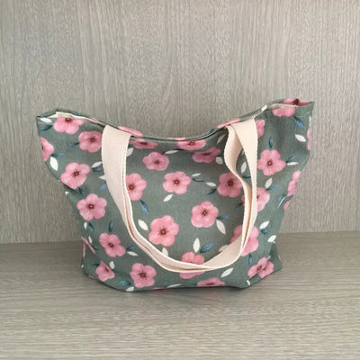 Vintage Tas Met Bloemenprint