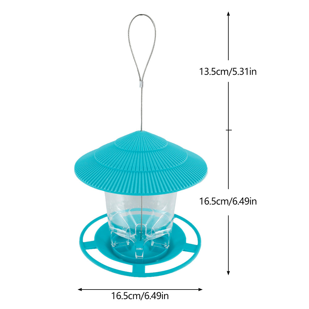 GazeboFeeder™ - Waterdicht, hangend voederhuisje voor wilde vogels [Laatste dag korting]