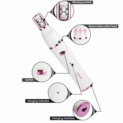 Epilator Kit | 7-in-1 voor Perfecte Verzorging