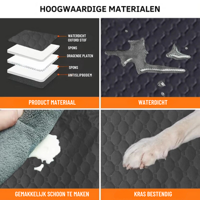 PetCruiser™ | Autostoelverlenger met Harde Bodem