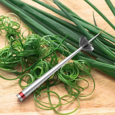 ScallionSlicer™ - Uiensnijder met pruimenbloesem [Laatste dag korting]