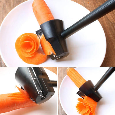 Flower Roller | Spiraalvormige voor Groenten & Fruit