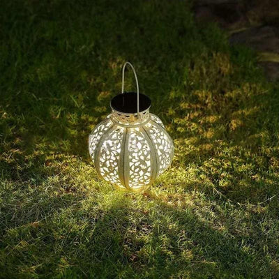 IronLuminae™ - Solar LED Iron Art Hallow Lantern Light [laatste dag korting]