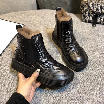 Ginevra™ -  Warme Modieuze Boots in Metalic Kleuren