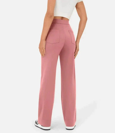 Moduza - High Waisted Elastische Broek