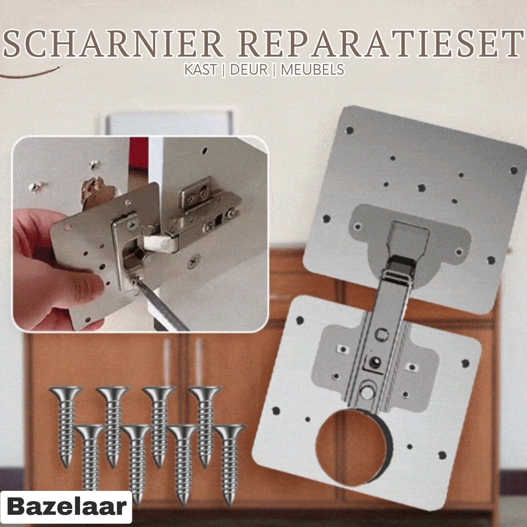 HingeFix | Reparatieset Beschadigde Scharnieren