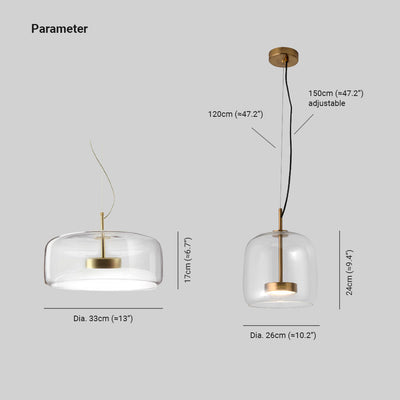 Hailie Retro LED Hanglampen