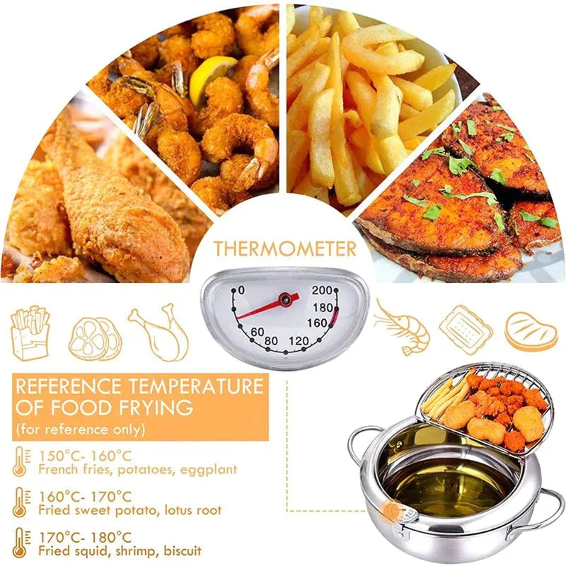 Chef'sChoice™ - Master friteuse met thermometer [laatste dag korting]