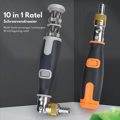 Multi Draaier | 10 In 1 Ratelschroevendraaier Set