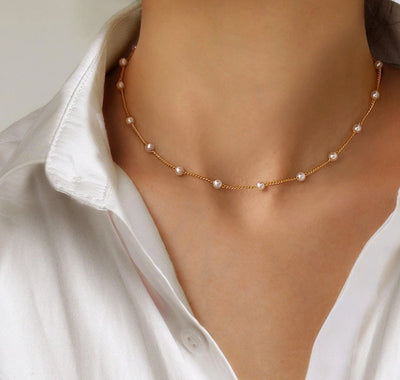 PAREL HALSKETTING/CHOKER