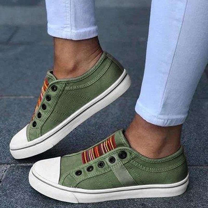 Canvas trendy sneakers | instappers