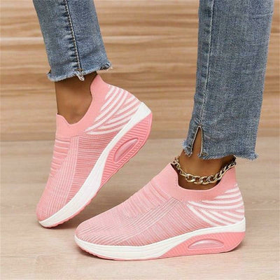 Casual Gestreepte Sneakers